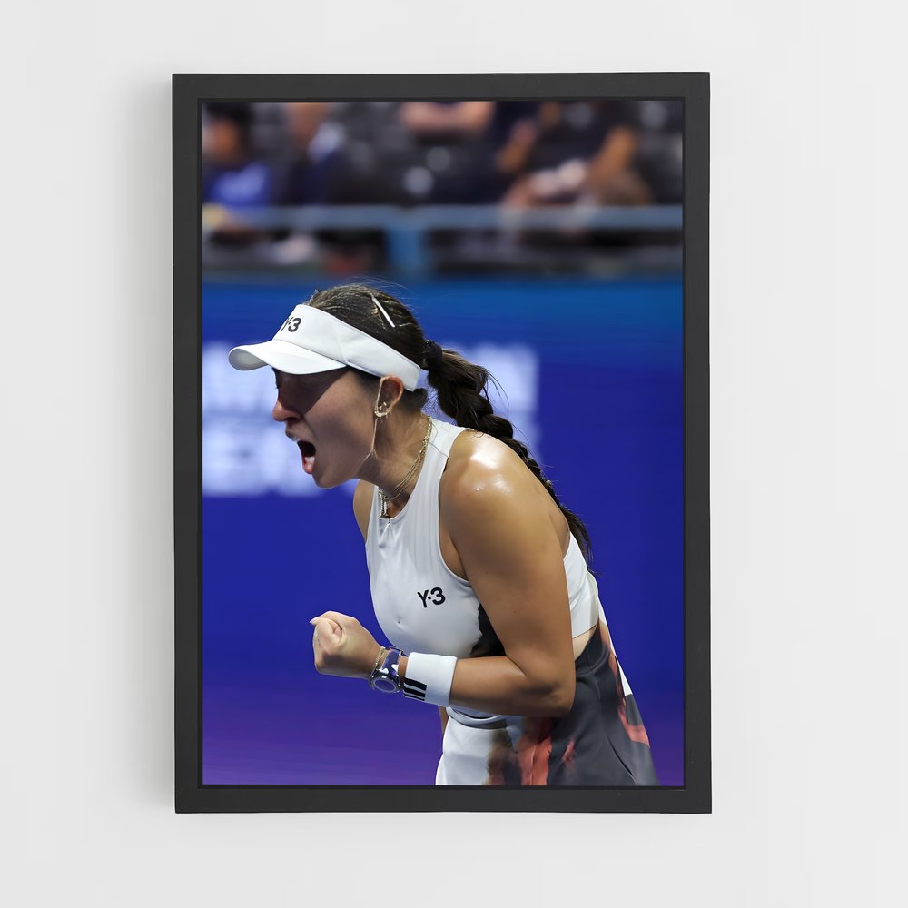 Poster Jessica de pegula – affiche Tennis (vue 2)
